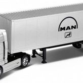 Welly Gri 1:32 Man Model Oyuncak Tır