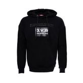Wessi - Kapşonlu Baskılı Siyah Erkek Sweat