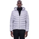 Wessi Kapşonlu Gri Şişme Mont - 54