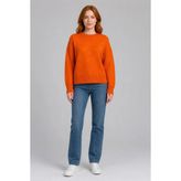 West Club Basic Triko Kazak Turuncu - S - M