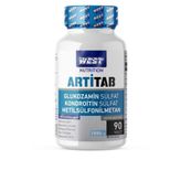 West Nutrition Artitab Glucosamine Chondroiitin MSM 90 Tablet