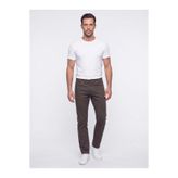 White Stone Haki Regular Fit Erkek Chino Pantolon