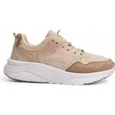 Wickers 2843 Kadın Rahat Sneaker - Bej
