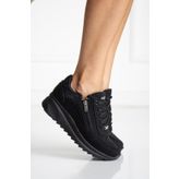 Wickers Kadın Siyah Sneakers