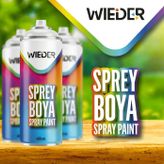 Wieder Sprey Boya Mat Siyah 400 ml