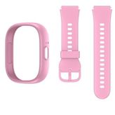 Wiky Watch 5 Plus Akıllı Saat Yedek Kayışı – Kasa Kordon Set – Pembe