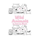 Wild Animal Coloring Book