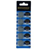 Wilkinson 2430 5'li Lityum Düğme Pil