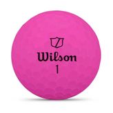 Wilson Dua Soft Golf Topu - Duo Soft Golf Ball Pink 12-BALL WG2009108