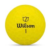 Wilson Dua Soft Golf Topu - Duo Soft Golf Ball Yellow 12-BALL WG2009104