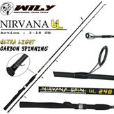 Wily Nirvana UL 225 cm 3-18 gr Spin Kamış