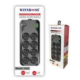 Wınboos Prız Akım Koruma (8Priz 2Usb 2 Type C) 2M
