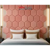 Winflex 40X50cm Altıgen Kumaş Kaplı Akustik Panel(1 Adet)
