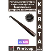 Wintoup #Kerata Sağlam Kalın Demir Dayanıklı Ergonomik Uzun Ayakkabı Çekeceği Kerata Metal Çekecek 70 Cm