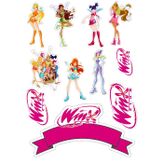 Winx Yenilebilir Cupcake ve Pasta Resim Baskı