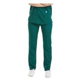Wio Uniform Basıc- Kadın Likralı Yeşil Üniforma Pantolon - XL