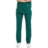 Wio Uniform Basıc- Kadın Likralı Yeşil Üniforma Pantolon - XS