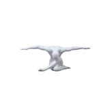 Wise Biblolar Porselen – Porselen Body Dekoratif Obje 28x12x10 cm