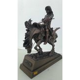 Wise Unicorn Mete Han Bronz 30 cm Biblo
