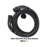 Wisecar 22KW Elektrikli Araç Şarj Kablosu