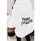 Wish BF Bohem Giyim Kadın Oversize M'ı Baskılı Sweatshirt