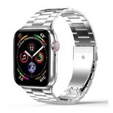 Wiwu Apple Watch 38 mm Ultra Thin Steel Belt Three Beads Metal Kordon
