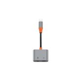 Wiwu LT08 Konuşma Destekli Lightning To 3.5 mm Aux Çevirisi Ses Adaptörü