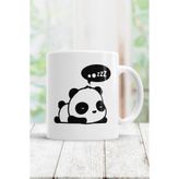 WixelArt Uykucu Panda Kupa Bardak
