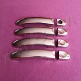 WOC Chrome VW T5 Transporter Krom Kapı Kolu 2003-2014 4 Kapı Paslanmaz Çelik