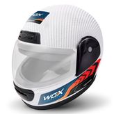 Wogen Fullface Kask Karbon Beyaz (M)