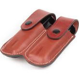 Wolf Holster Deri Şarjör Kılıfı Çiftli Maşasız Taba