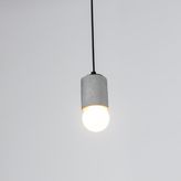 Womo Design Silindir Tekli Avize - Gri
