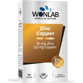Wonlab Çinko Bakır 90 Tablet - Aromasız