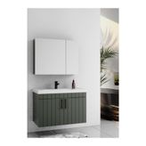 Wons Bathroom Lizbon 80 cm Lake Yeşil Banyo Dolabı