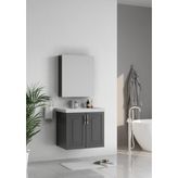 Wons Londra 65 cm Antrasit Banyo Dolabı
