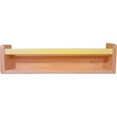 Wood & Joy Duvar Montessori Kitaplık - Sarı