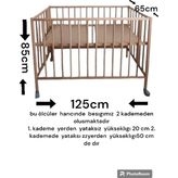 Wood Master %100 Ahsap Gurgen Beşik Anne yani Yeni Doğan
