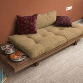 Woodesk Arin Masif Ceviz Camel Sedir