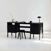 Woodesk Terra Ahşap Çalışma Masası 180X60 Siyah Renk CPT4640-180 - 180 x 60 cm