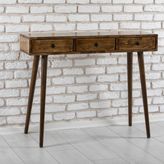 Woodface Rolls Koyu Doğal Ahşap Dresuar