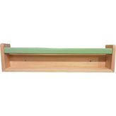 Woodnjoy Duvar Montessori Kitaplık - Yeşil