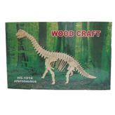 Woodoy Apatosaurus Ahşap Puzzle