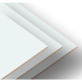 Woodwork Duralit Mdf, Tek Tarafı Beyaz Boyalı, 3mm Çok Amaçlı Ahşap Levha, Resim Altlığı - 35 x 50 cm