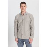 Wrangler Erkek Gömlek W242585013 - S - Taş