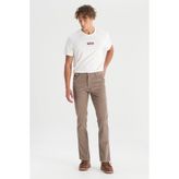 Wrangler Erkek Texas Slim Kadife Pantolon Brown - Klasik - 38