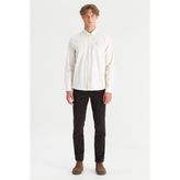 Wrangler Erkek Texas Slim Kadife Pantolon Coffee Bean - Renkli - Klasik - 31