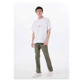 WRANGLER Haki Erkek Slim Fit Chino Pantolon W12S004826 Texas Slim Pantolon
