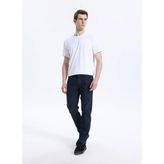 Wrangler Koyu Lacivert Erkek Straight Denim Pantolon MW15QHN856 Lacivert Denim Pant