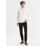 Wrangler Normal Bel Slim Fit Koyu Kahve Erkek Chino Pantolon MW12SECH31 Kahverengi Chino Pant