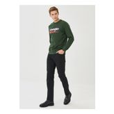 WRANGLER Siyah Erkek T-shirt Texas Slim Pantolon